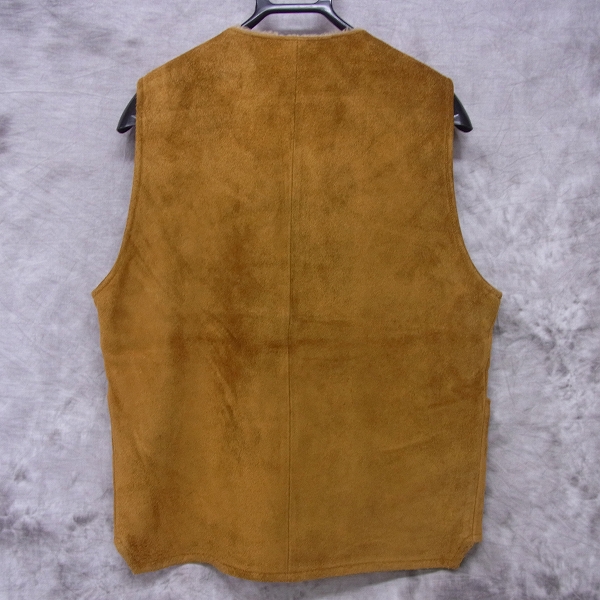 TENDERLOIN/テンダーロイン T-SUEDE VEST D LEATHER スエードベスト/M