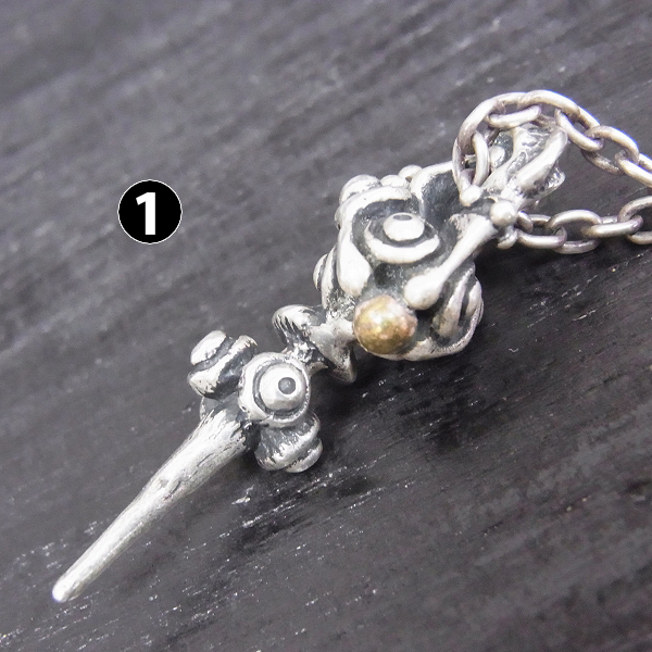 実際に弊社で買取させて頂いたdeaf breed/デフブリード ペンダント/ネックレスチェーン 2点セットの画像 1枚目