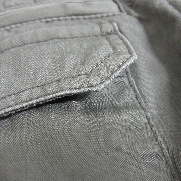 実際に弊社で買取させて頂いたEDIFICE/エディフィス  ミリタリージップアップシャツブルゾン/40の画像 4枚目