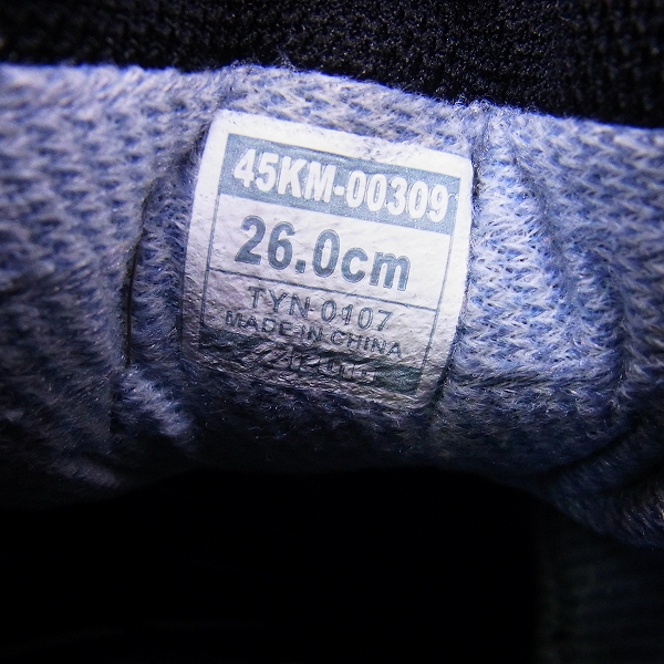 実際に弊社で買取させて頂いたMizuno/ミズノ ゴルフシューズ IGスパイク ドライスタイル003 45KM00309/26の画像 5枚目