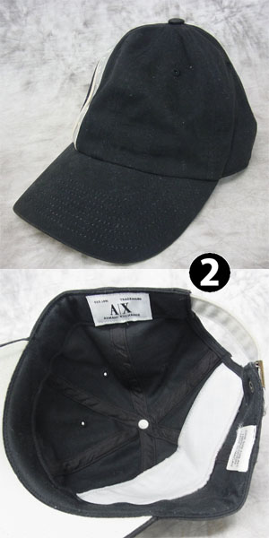 実際に弊社で買取させて頂いたARMANI EXCHANGE/アルマーニエクスチェンジ キャップ 4点セットの画像 2枚目