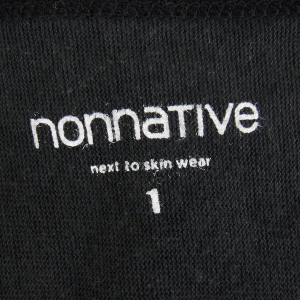 実際に弊社で買取させて頂いたNONNATIVE/ノンネイティブ Vネックカットソー/Tシャツ/1の画像 2枚目