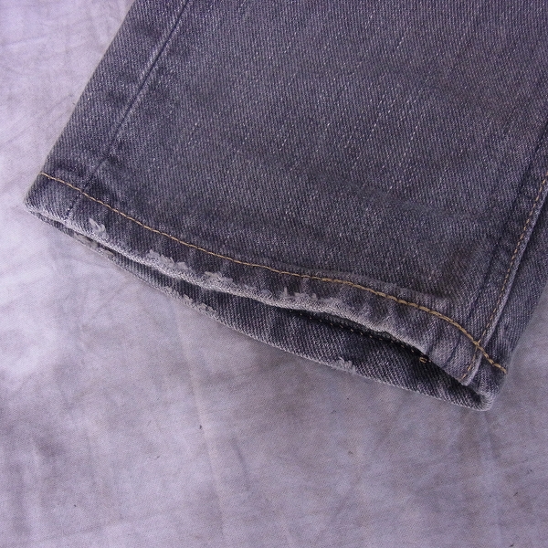 実際に弊社で買取させて頂いたDRESS CAMP×LEE/ドレスキャンプ×リー デニムパンツ ストーン付き/30の画像 7枚目