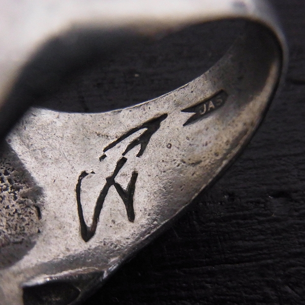 実際に弊社で買取させて頂いたCRAZY PIG/クレイジーピッグ スモールエビルスカル リング/指輪の画像 3枚目