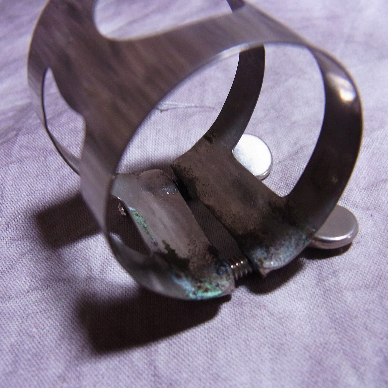 実際に弊社で買取させて頂いた中古 SELMER/セルマー バリトンサックス用マウスピース Eの画像 5枚目