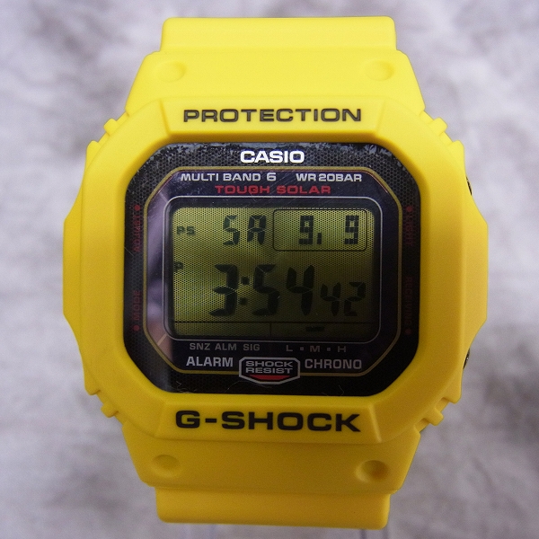 G-SHOCK/Gショック 30周年記念限定 ライトニングイエロー GW-M5630E