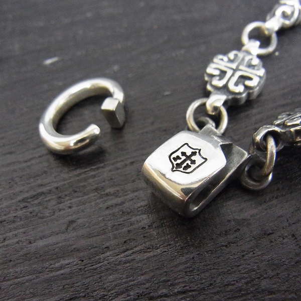 実際に弊社で買取させて頂いた【カスタム】Lord Camelot/ロードキャメロット　エンブレムチャームドロップ デザインチェーン　LC-1010の画像 9枚目