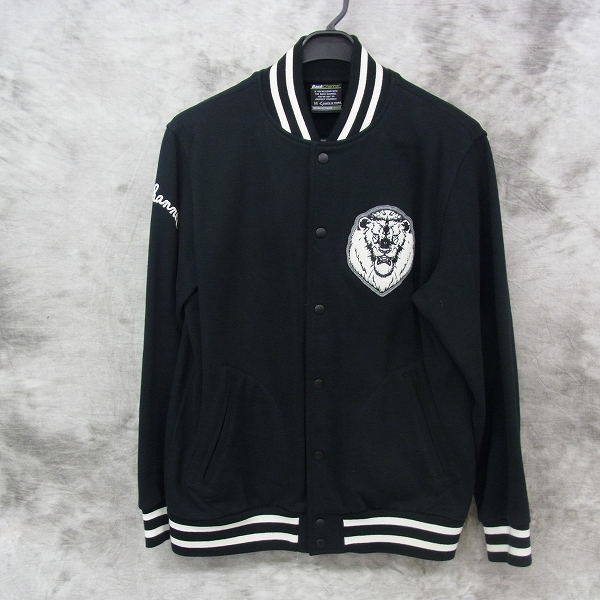実際に弊社で買取させて頂いたBACK CHANNEL/バックチャンネル ライオンワッペン スタジャン/ブルゾン M