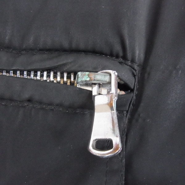 実際に弊社で買取させて頂いたDIESEL BLACK GOLD/ディーゼル ロングジャケット ブラック/44の画像 7枚目