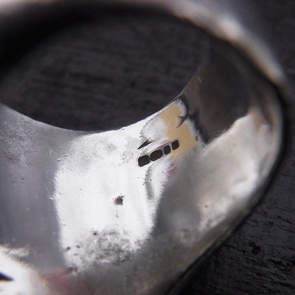 実際に弊社で買取させて頂いたCRAZY PIG/クレイジーピッグ Major Tom/メジャートムリング 指輪 17号 SV925の画像 6枚目