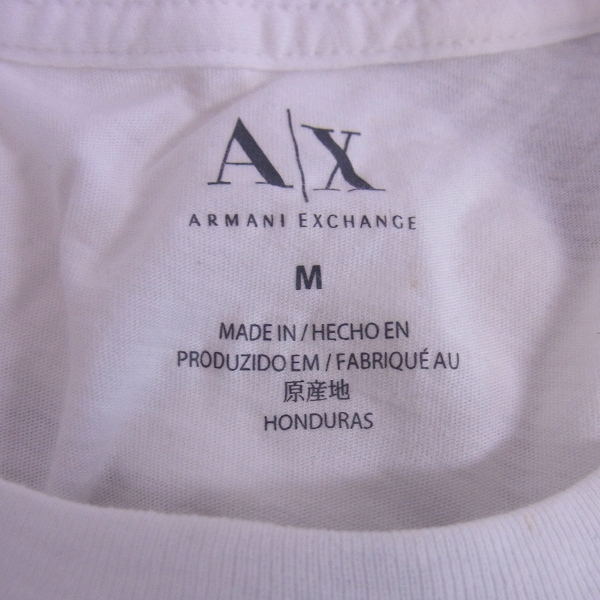 実際に弊社で買取させて頂いたArmani Exchange/アルマーニエクスチェンジ 91 プリントカットソー/ロンT Mの画像 2枚目