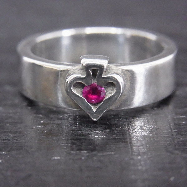 実際に弊社で買取させて頂いた【ギャラ付】TRAVIS WALKER/トラヴィスワーカー Spade Ring E-Bay スペードリング 13号の画像 1枚目