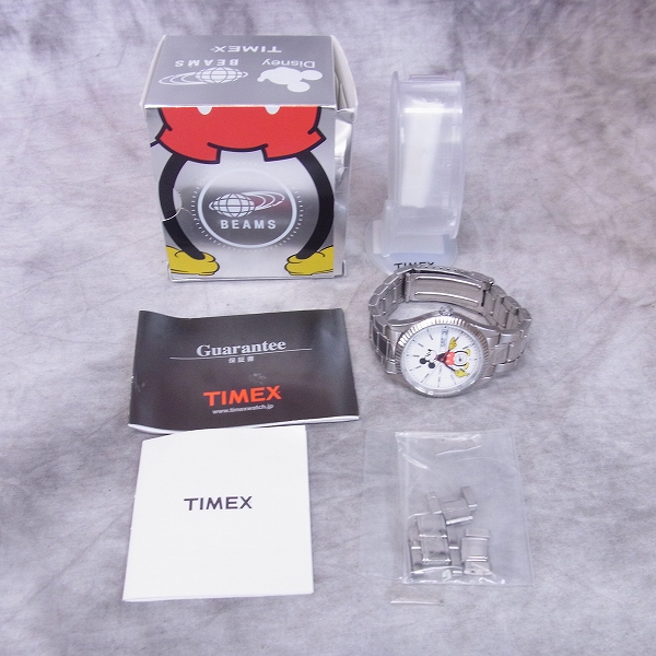 実際に弊社で買取させて頂いたBEAMS/ビームス×TIMEX/タイメックス ミッキーマウスウォッチ/MIK3-E-U8の画像 5枚目