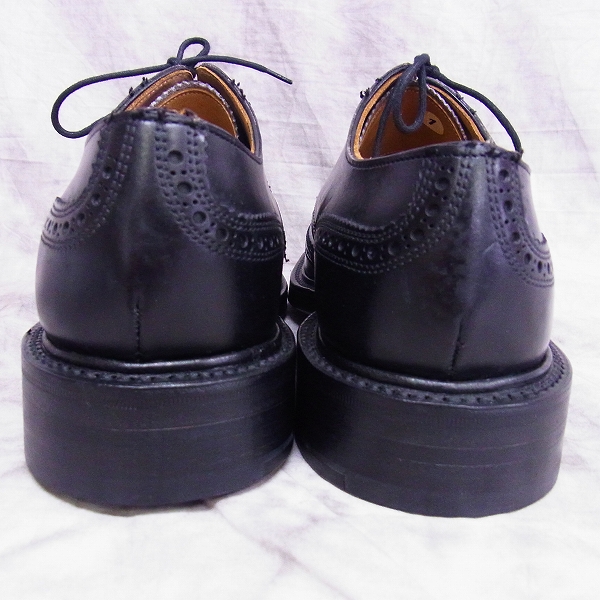 実際に弊社で買取させて頂いたALFRED DUNHILL/ダンヒル レザーウィングチップシューズ/6の画像 1枚目