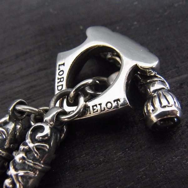 実際に弊社で買取させて頂いた【カスタム】Lord Camelot/ロードキャメロット　エンブレムチャームドロップ デザインチェーン　LC-1010の画像 4枚目