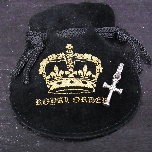 実際に弊社で買取させて頂いたROYAL ORDER/ロイヤルオーダー クロスチャーム ペンダントトップの画像 3枚目