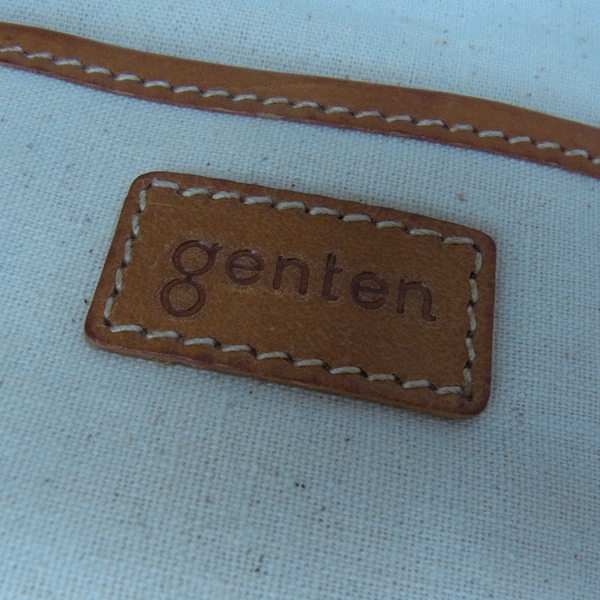 実際に弊社で買取させて頂いたgenten/ゲンテン カットワーク レザートートバッグの画像 7枚目