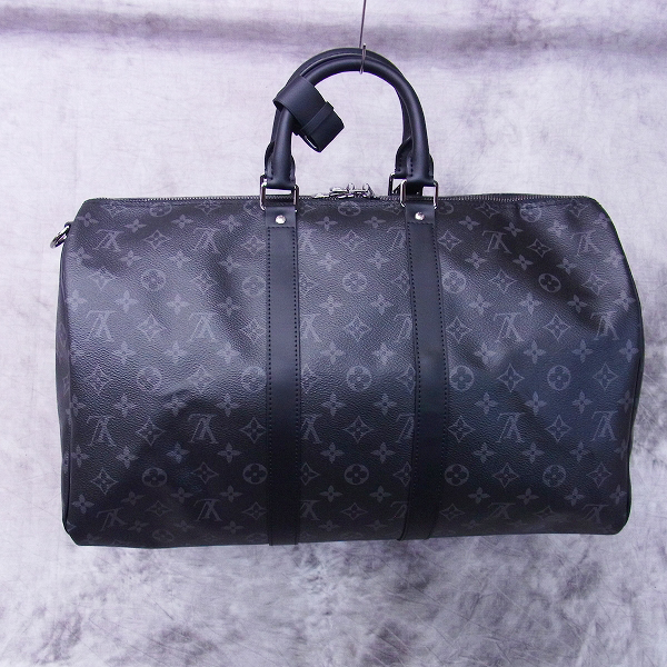 実際に弊社で買取させて頂いたLouis Vuitton×fragment design 2017伊勢丹限定 モノグラム キーポル・バンドリエール45の画像 1枚目