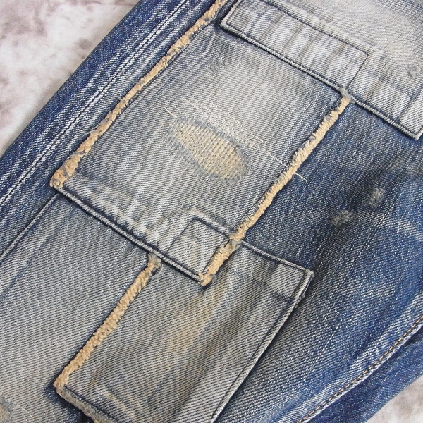 実際に弊社で買取させて頂いたCOOTIE/クティー 2016 リペアデニム/5 Pocket Repair Denim/CTE-16S103/32の画像 5枚目