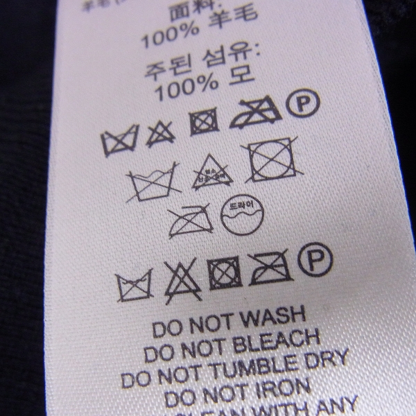 実際に弊社で買取させて頂いたBURBERRY LONDON/バーバリーロンドン 長袖ニットカットソー Sの画像 4枚目