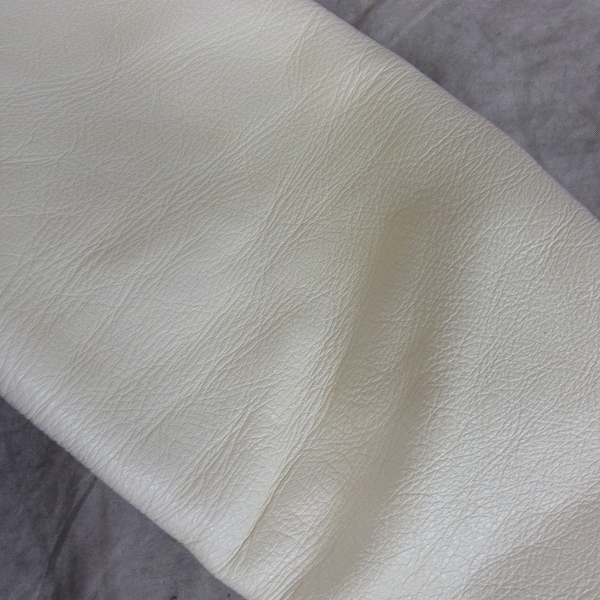 実際に弊社で買取させて頂いたMARKAWARE/マーカウェア 日本製 革袖 レザー切替スタジャン 白黒/2の画像 8枚目