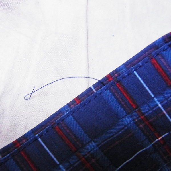 実際に弊社で買取させて頂いたJ.LINDEBERG/Jリンドバーグ ゴルフパンツ ホワイト/チェック柄 2点セットの画像 5枚目