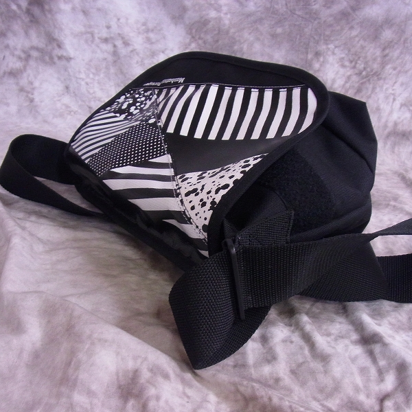 実際に弊社で買取させて頂いたMANHATTAN Portage/マンハッタンポーテージ ダイアゴナルストライプ メッセンジャーバッグ の画像 3枚目