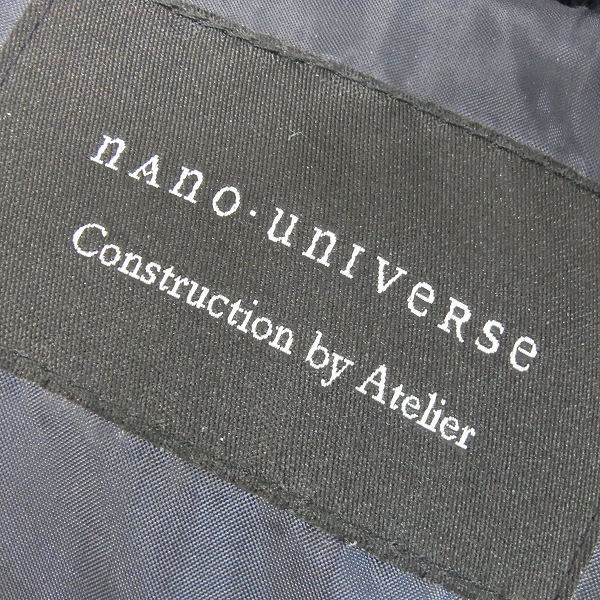 実際に弊社で買取させて頂いたnano universe Construction by Atelier/ナノユニバースコンストラクションバイアトリエ ウール ダウンジャケット/Mの画像 2枚目