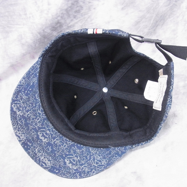 実際に弊社で買取させて頂いたMAISON KITSUNE/メゾンキツネ 総柄 コットンキャップ の画像 4枚目