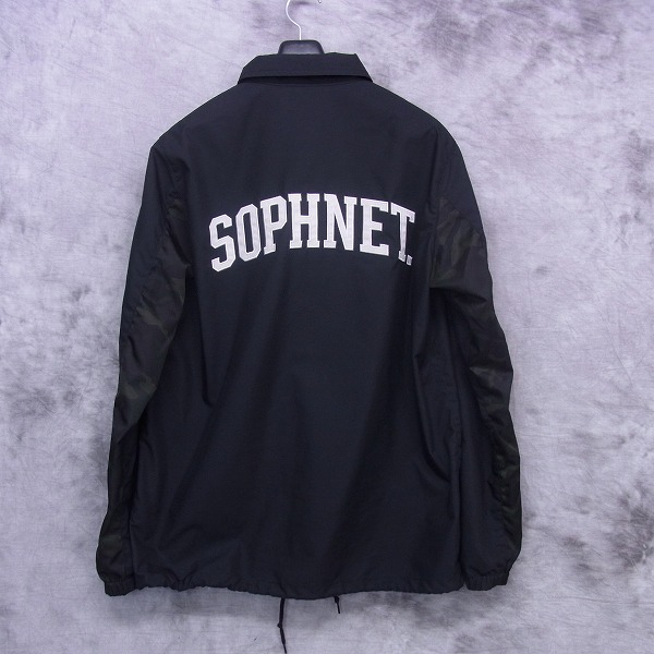 実際に弊社で買取させて頂いたSOPHNET/ソフネット 17SS COACH BLOUSON  BACKARCH LOGO コーチジャケット SOPH-170025/Sの画像 1枚目