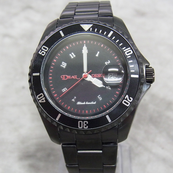 実際に弊社で買取させて頂いたDEAL DESIGN/ディールデザイン ウォッチ/腕時計 Black Limited【動作未確認】の画像 1枚目