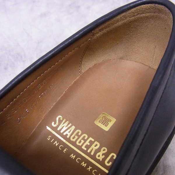 実際に弊社で買取させて頂いたSWAGGER/スワッガー チェーンタッセルローファー/25の画像 4枚目