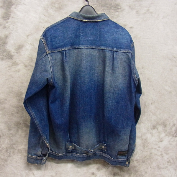 実際に弊社で買取させて頂いたLEVIS×FRAGMENT DESIGN Fenom/フェノム デニムジャケット Lの画像 1枚目