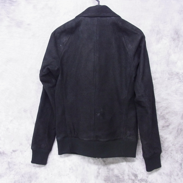 実際に弊社で買取させて頂いたjunhashimoto/ジュンハシモト レザー トラックジャケット/2の画像 1枚目