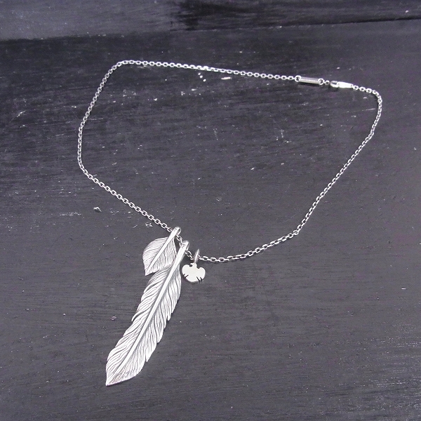 実際に弊社で買取させて頂いたEYEFUNNY/アイファニー フェザー/ハートフェザー ネックレスの画像 7枚目