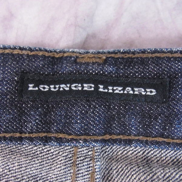 実際に弊社で買取させて頂いたLOUNGE LIZARD/ラウンジリザード スリム デニム パンツ/2の画像 3枚目