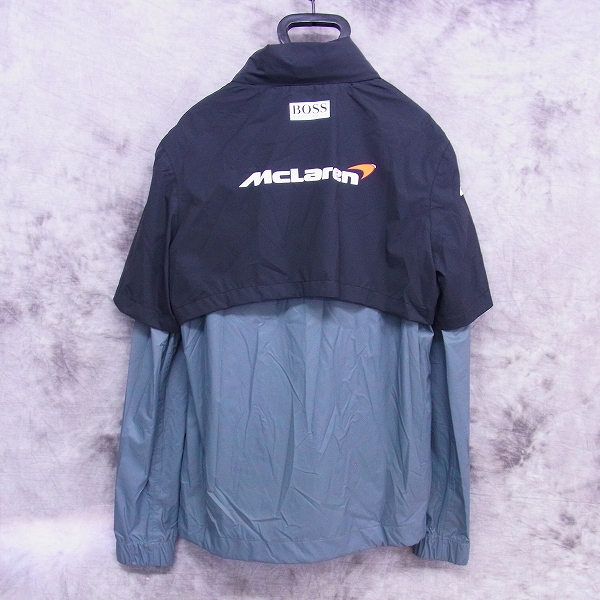 実際に弊社で買取させて頂いたHUGO BOSS/ヒューゴボス マクラーレンオフィシャル ナイロンジャケット/Mの画像 1枚目