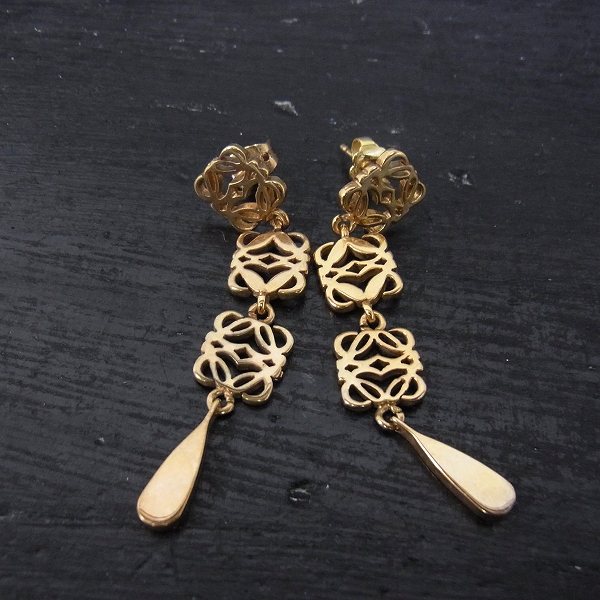 実際に弊社で買取させて頂いたLOEWE/ロエベ スウィングピアス 両耳 2点セット