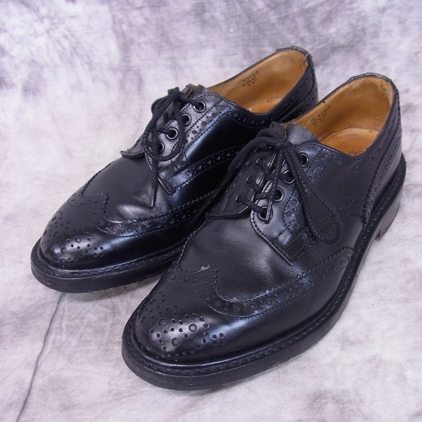 実際に弊社で買取させて頂いたTrickers/トリッカーズ Bourton/バートン ウイングチップレザーシューズ M5633/7