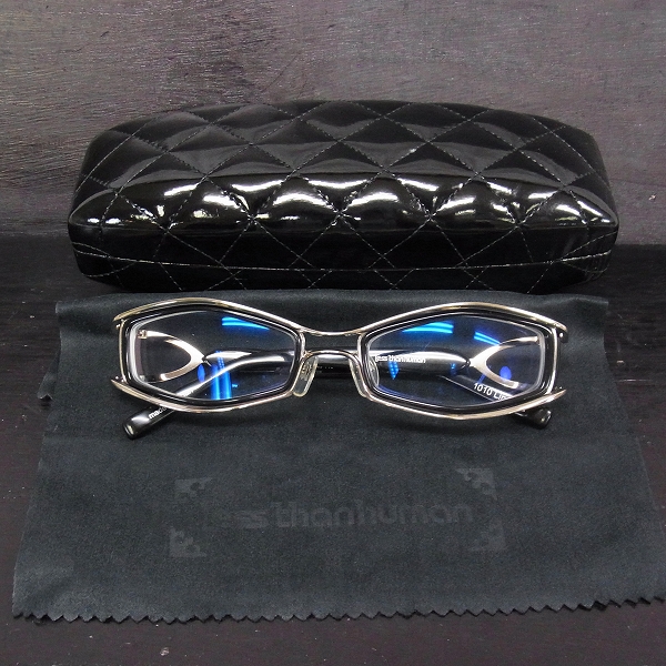 実際に弊社で買取させて頂いたLess than human/レスザンヒューマン  OkaOde マカオデ  1010Limited メガネフレーム/フルリムの画像 8枚目