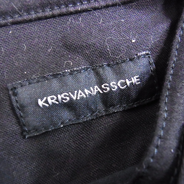 実際に弊社で買取させて頂いたKRISVANASSCHE/クリスヴァンアッシュ ミリタリーベスト/ジレ Mの画像 2枚目