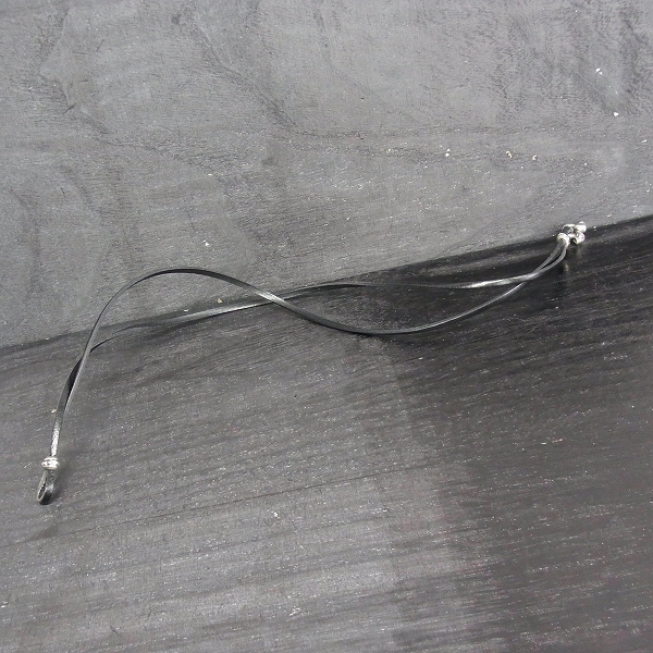 実際に弊社で買取させて頂いたDEAL DESIGN/ディールデザイン スカル付レザーブレスレットの画像 3枚目