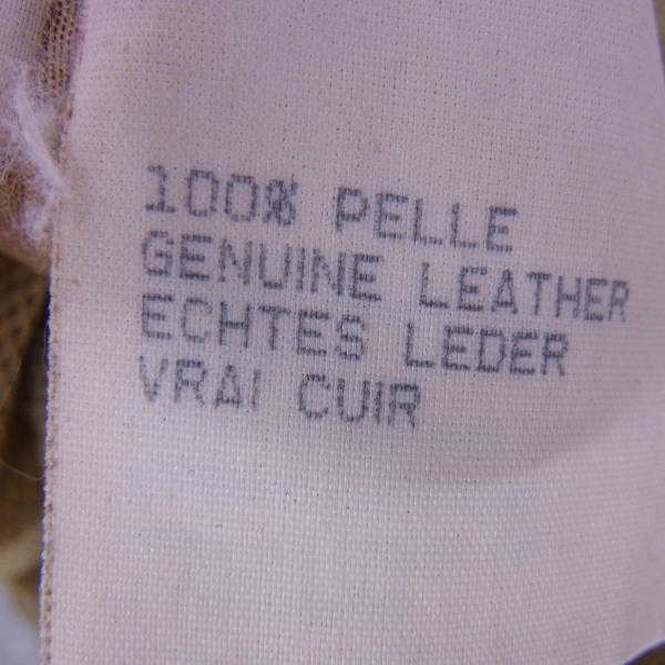 実際に弊社で買取させて頂いたBarneys New York/バーニーズニューヨーク スエードレザーコート イタリア製 52の画像 4枚目