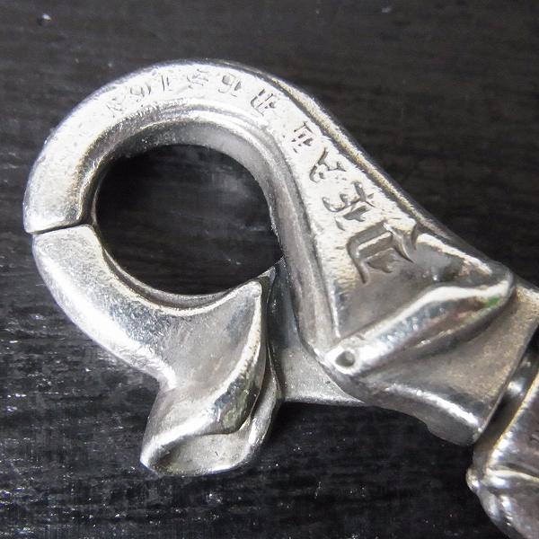 実際に弊社で買取させて頂いたDEAL DESIGN/ディールデザイン フレイム フラッグ シルバー キーリングの画像 3枚目