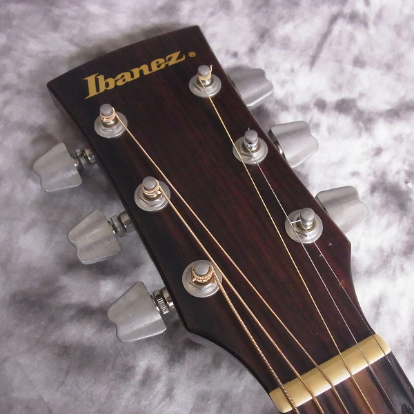 実際に弊社で買取させて頂いた★Ibanez アイバニーズ AW-60 アコースティックギター ハードケース付の画像 1枚目