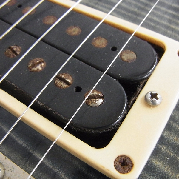 実際に弊社で買取させて頂いた★【ジャンク】PRS/ポールリードスミス  バードインレイ エレキギター セミハードケース付きの画像 6枚目