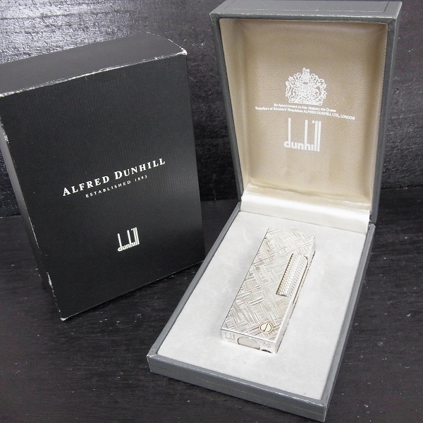 実際に弊社で買取させて頂いたDunhill/ダンヒル ローラーガスライター RL 1307 フロレンタイン の画像 5枚目