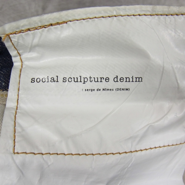 visvim/ビズビム デニムパンツ 01.2R SOCIAL SCULPTURE DENIM W30/L30