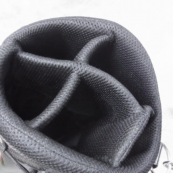 実際に弊社で買取させて頂いた★le coq sportif/ルコック スタンドキャディバッグ QQ1180 ブラックの画像 2枚目