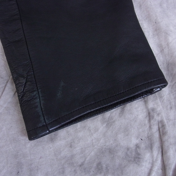 実際に弊社で買取させて頂いたGOODENOUGH/グッドイナフ レザーパンツ/W33の画像 7枚目